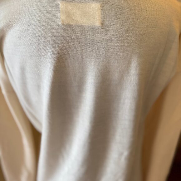 NWT! Zadig & Voltaire Gaby Heart Intarsia Sweater – Ecru – Size Small - Picture 8 of 15